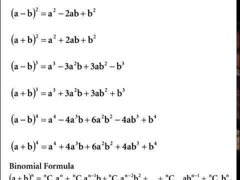 Wiskundige formules