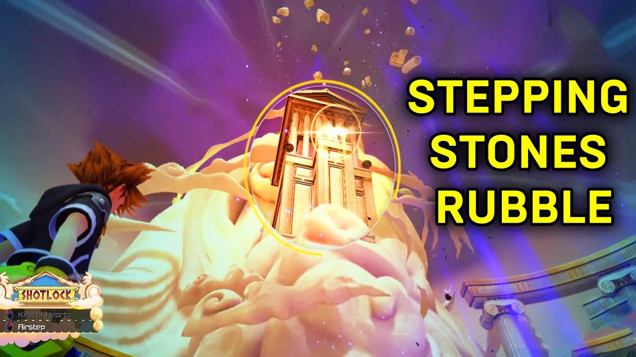 Kingdom Hearts 3 Use The Rubble As Stepping Stones (Olympus Realm