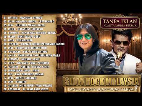 Slow Rock Malaysia 80an 90an Terbaik - 40 Lagu Melayu Populer Sepanjang Masa 💥🎶