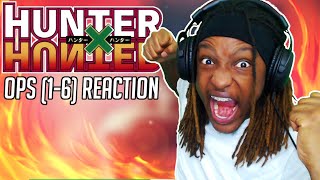 Hunter x Hunter 2011 All Openings (1-6) REACTION