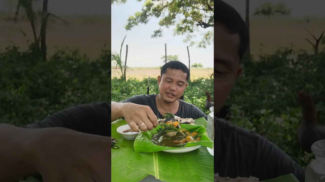 Laswa at inihaw na bangus ang ulam ko yummy😋