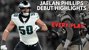 Jaelan Phillips Eagles Debut🔥 | NFL Week 11 Highlights