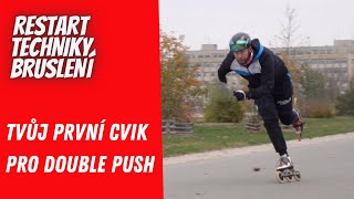 Tvůj první cvik na Double Push! (a zvládneš ho i doma bez bruslí)