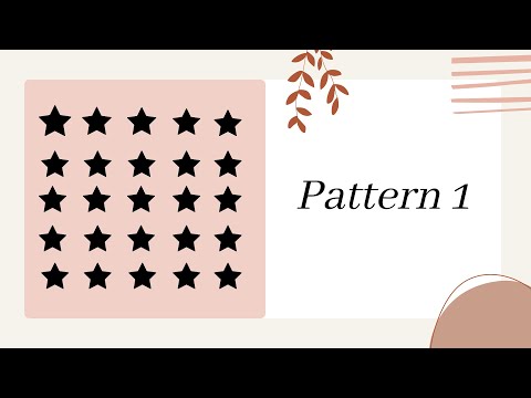 01 Star Pattern 1  using python