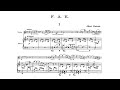 R. Schumann, J. Brahms, A. Dietrich - F-A-E Sonata [With score]