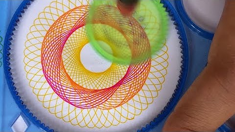 Spirograph Designs | Magic ruler | Big wisdom |#spirograph #trending #shortsvideo #youtubeshorts 