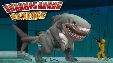 Sharkosaurus Rampage - Android Gameplay
