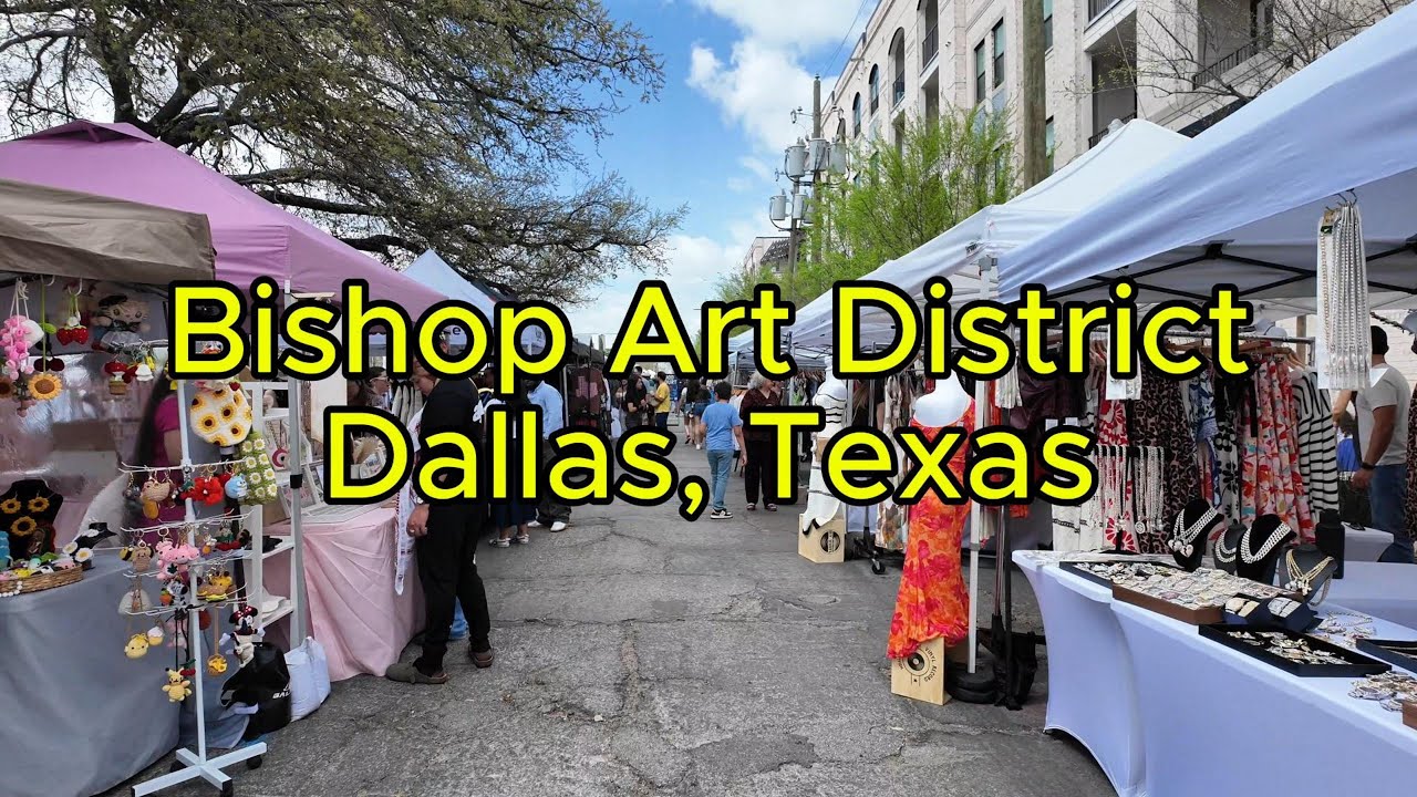 Dallas, Texas - Bishop Arts District Walking Tour [4K]