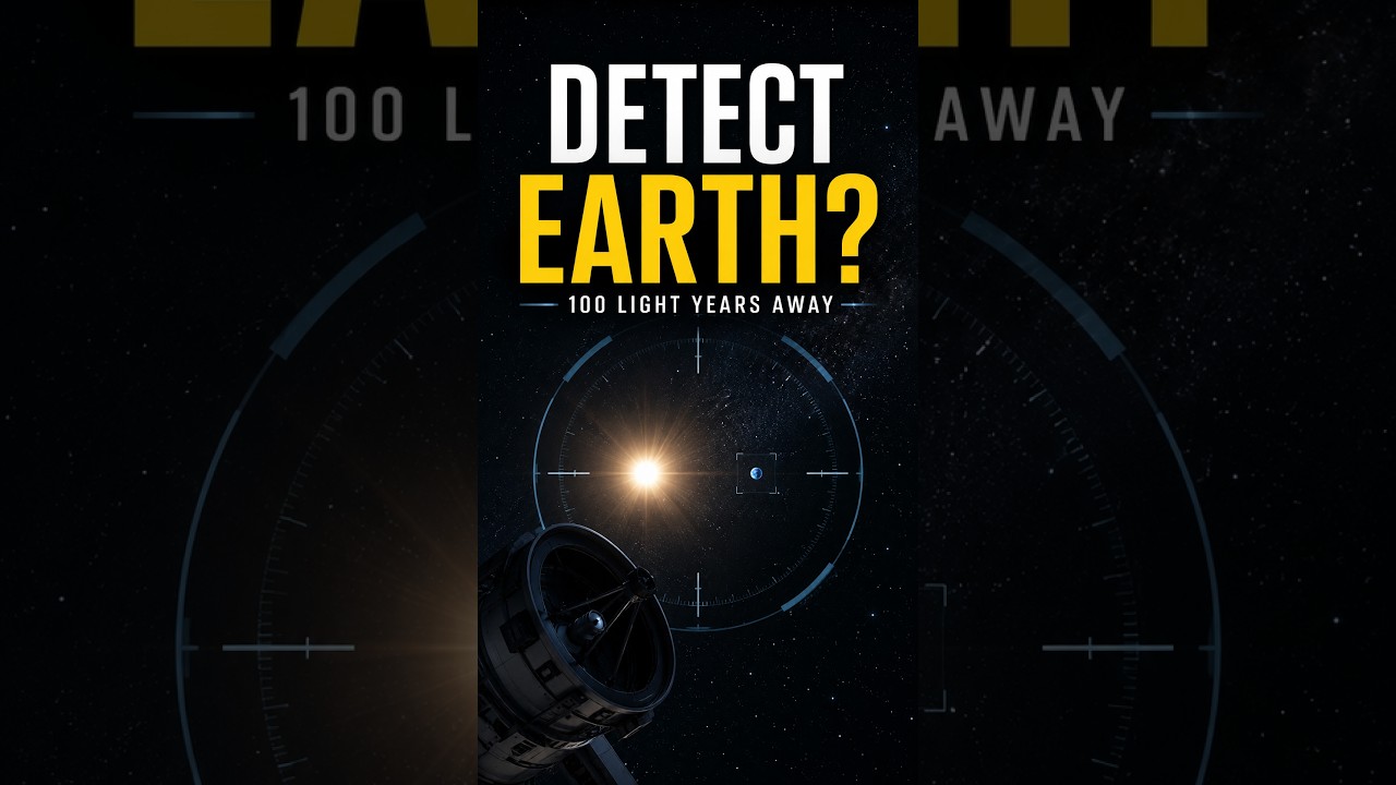 Could We Detect Earth From 100 Light Years Away?