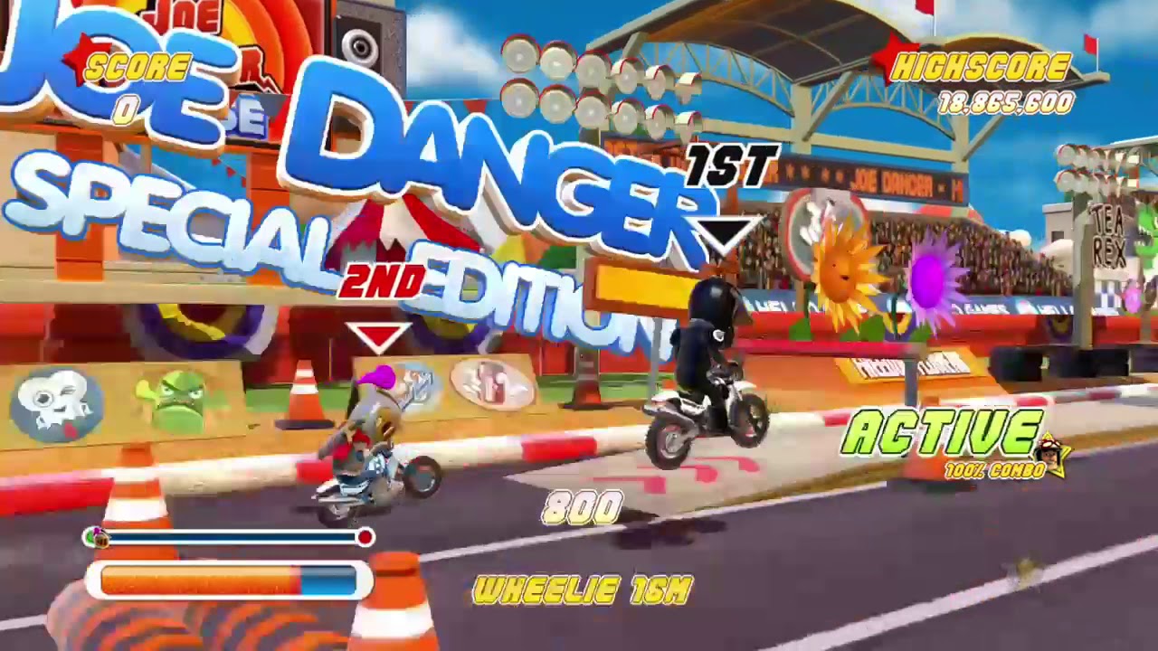 Joe Danger Special Edition - Last level 100% Career