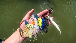 The TOP 5 Fishing Lures For DIRTY Water SUCCESS!