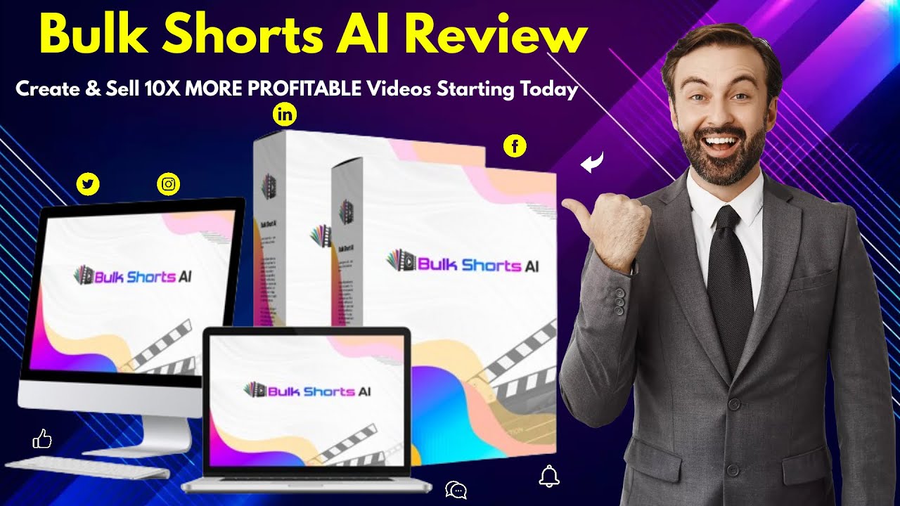 Bulk Shorts AI Review- Create & Sell 10X MORE PROFITABLE Videos ...