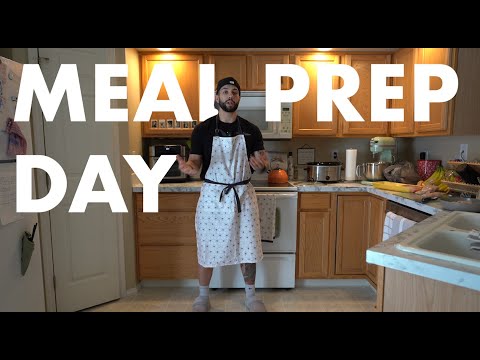 Bulk Week 04 | Meal Prep Day | What I Am Eating to Grow Muscle
