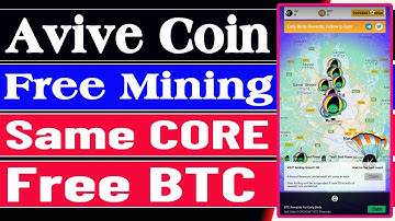 Avive Coin Airdrop | Avive Network Mining | Ref: g7nw44 | Free Bitcoin Mining App 2023