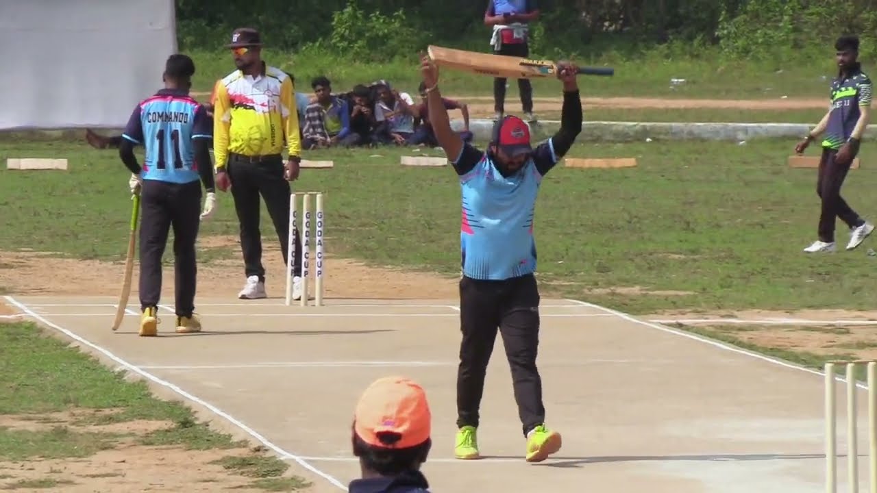 HIGHLIGHTS OF CHUIN KALIA & CHINU BATTING🏏 : HITMIND VS COMMANDO 11: 2nd GODA CUP : #umpirebabul