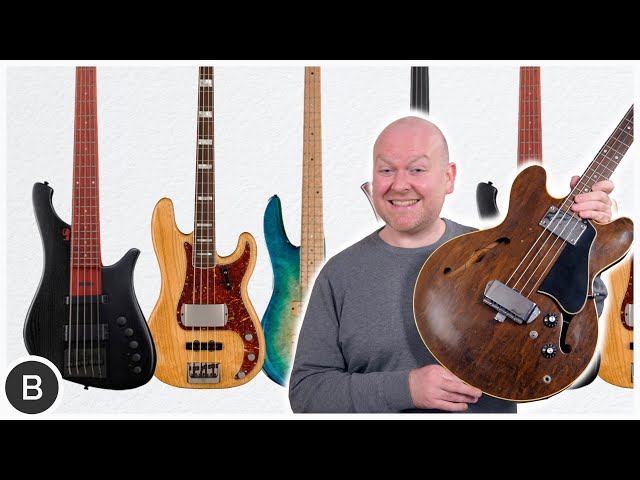 THE BEST BASSES u0026 AMPS FOR 4 TYPES OF PLAYERS !! class=