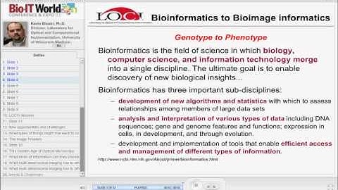 Imaging Informatics: Data Management and Annotation for the Life Sciences