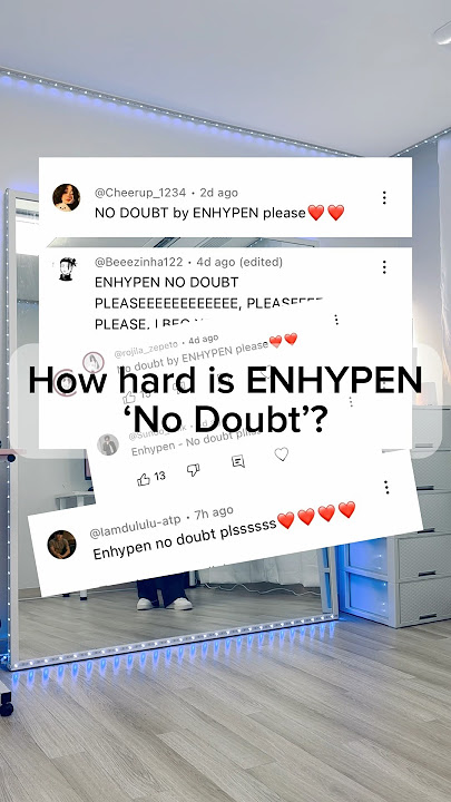 How hard is #enhypen #nodoubt #dancechallenge ?