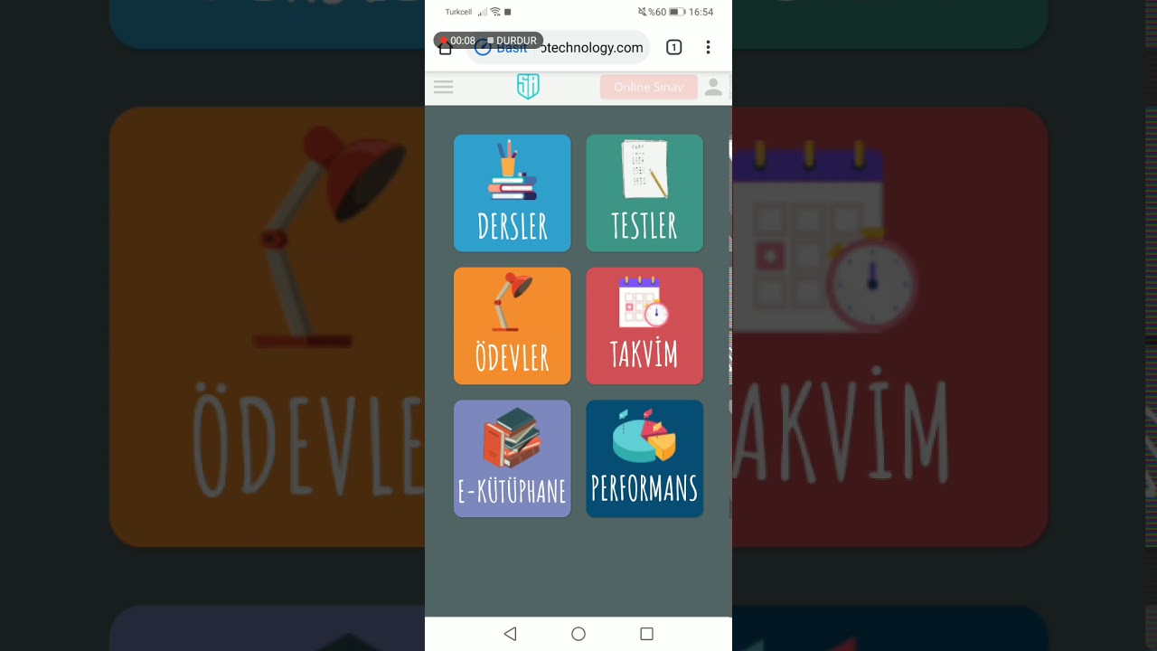 Süper Akademi Online Sınava Giriş YouTube