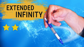 Beginner trick with a simple pen / Extended Infinity pen spinning tutorial