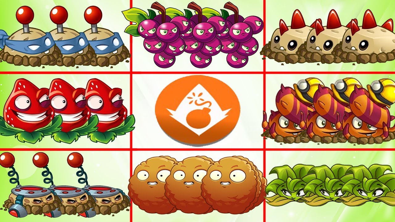 8 Super Plants From BombardMint Family! Who Is The Best? PvZ 2 Battlez Plants vs Zombies 2
