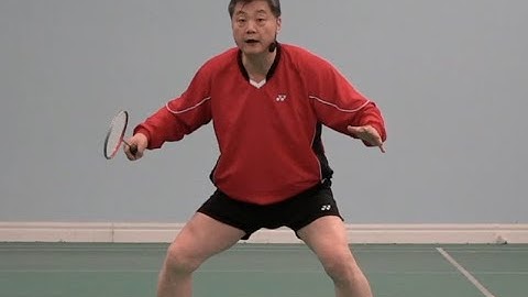 Badminton Footwork Skills-Forehand Clear Step Base To Right Rear Learning Point 4