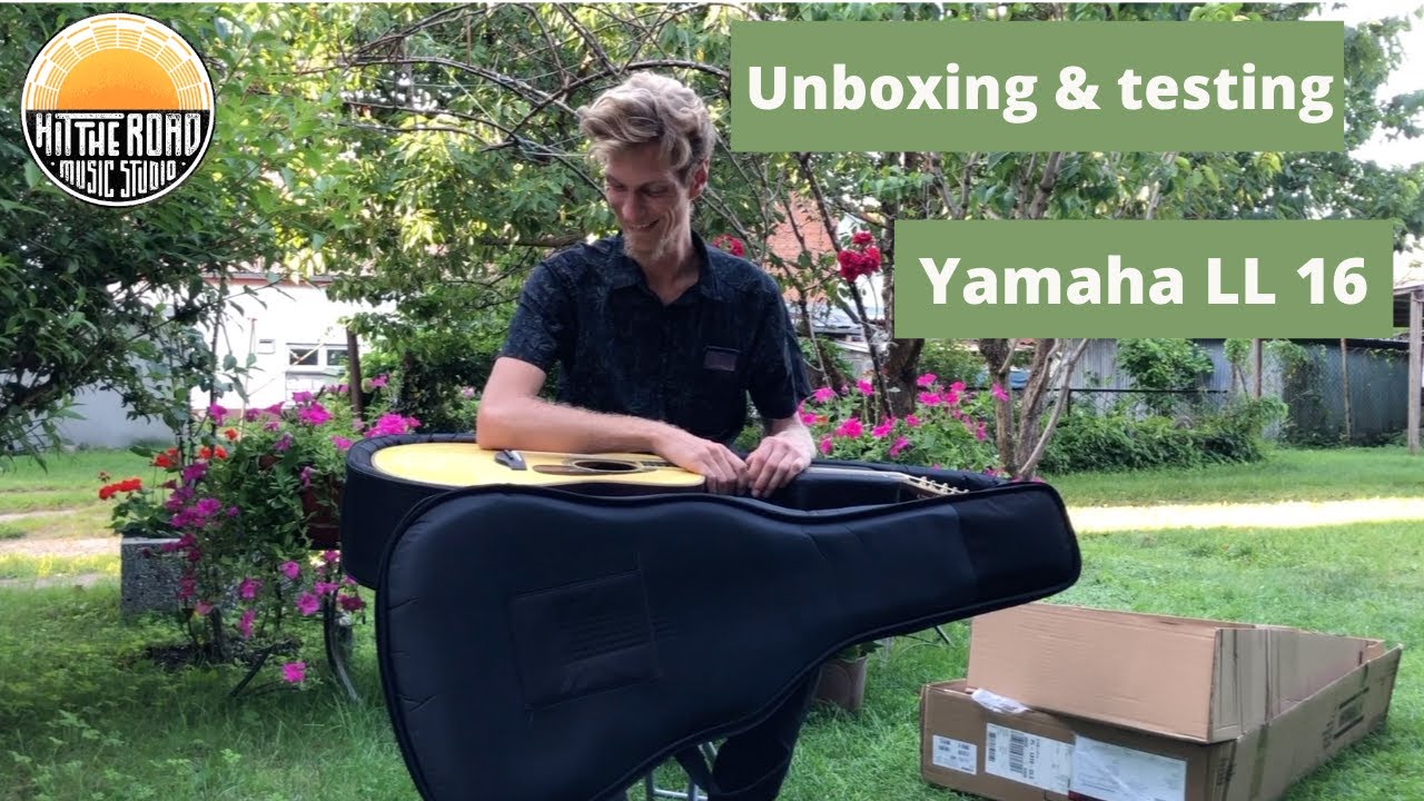 Yamaha LL-16 Unboxing & first test - Perfect for (Desert