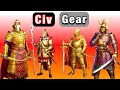 Picking the best civ gear for your generals