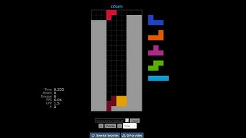 6pps 4wide downstack into perfect clear - Jstris