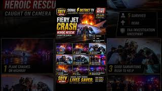 🚨 FIERY JET CRASH | Heroic Rescues Caught On Camera | June 17, 2026