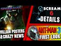 Spider-Man No Way Home Surprising News, Ant-Man 3 First Look, Scream 6 Details & MORE!!