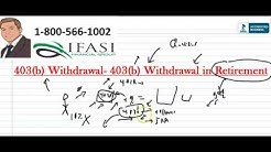 403b Withdrawal - 403 b Withdrawal 
