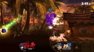 Insane Joker Win Spike Combo Smash Bros. Ultimate