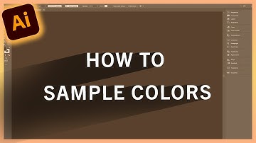 How to Sample Colors from Any Image , 2 Ways [Adobe Illustrator]