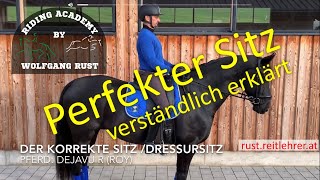 F6 Wie Reiter Richtig Am Pferd Sitzen Und Reiten Lernen Dressursitz Genau Erklärt Sitz Des Reiters