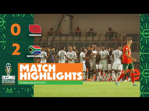 HIGHLIGHTS | Morocco🆚 South Africa | ملخص مباراة المغرب وجنوب إفريقيا #TotalEnergiesAFCON2023