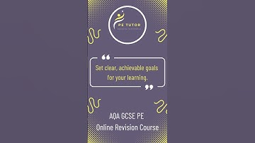 AQA GCSE PE Revision Course: