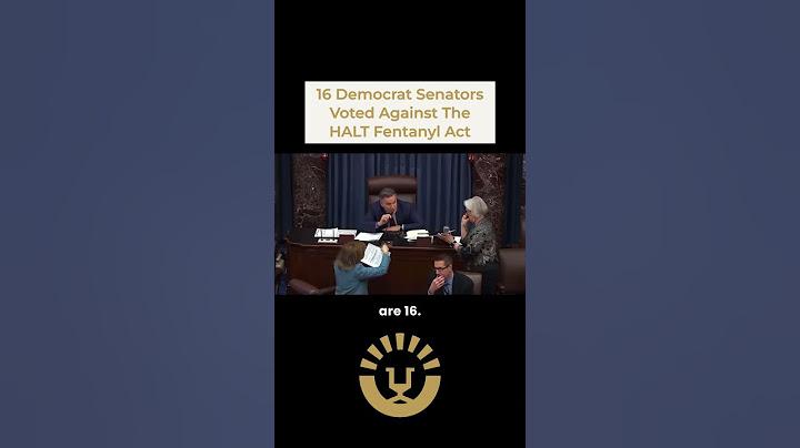 16 Dems Voted Against The HALT Fentanyl Act