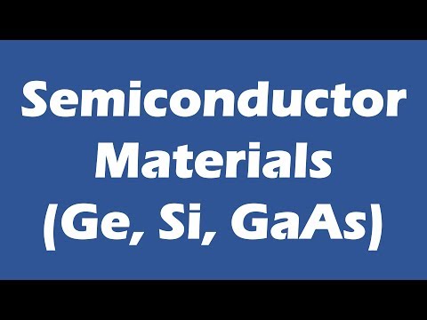 Semiconductor Materials (Ge, Si, GaAs)