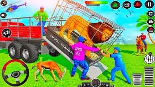 Wild Animal Truck Transport Simulator Game 3D - US Truck Driving Animal Games - Android GamePlay screenshot 2