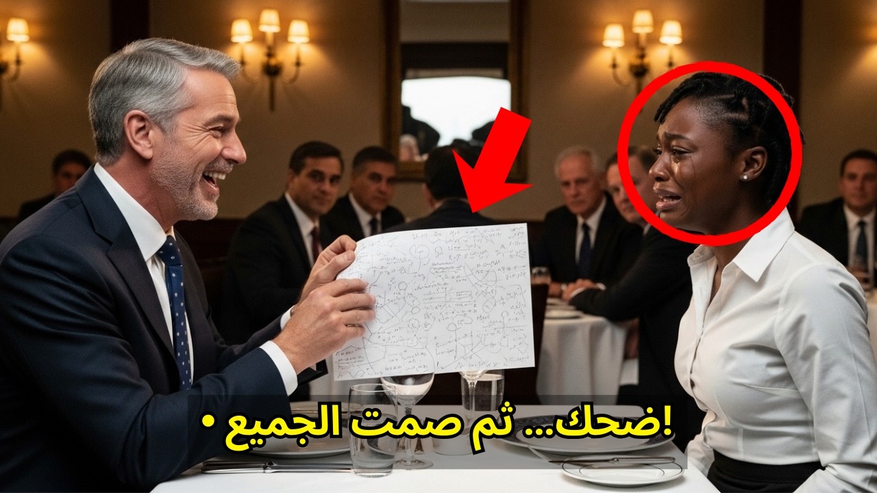 ملياردير يسخر من نادلة ويتحداها بمسألة مستحيلة… لكن ردّها قلب الطاولة في لحظات!