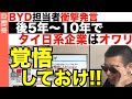 【タイ現地速報②】BYD担当者の衝撃発言「数年でタイは中国車がメインになります」