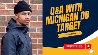 EXCLUSIVE: Q&A with Top 100 Michigan DB target JaDon Blair | #GoBlue