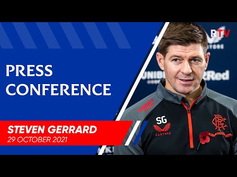 PRESS CONFERENCE | Steven Gerrard | 29 Oct 2021