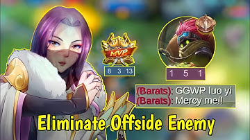 Luo Yi Best Control Mapping! Luo Yi Best Build 2021 Top 1 Global - Mobile Legends