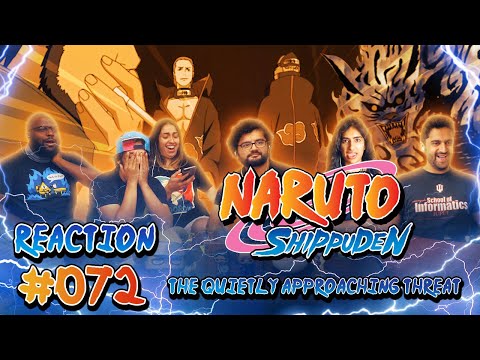 The Quietly Approaching Threat | Naruto Shippuden - Episode 72 - Group Reaction