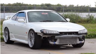REAL Nissan Silvia S15 driving in USA 1080p + details