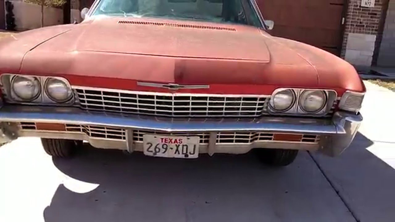 1968 Chevy Impala 4 Door Hard Top Farm Field Finds Farmfieldfinds Youtube