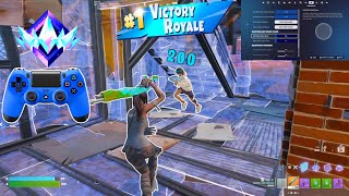 Fortnite Reload | PS4 controller Gameplay + Best controller settings Ps4/PC/Ps5