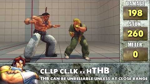 T. Hawk: Quick Combo Guide [SSFIV:AE]